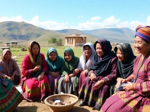 Tradiții locale și interacțiuni între locuitori.