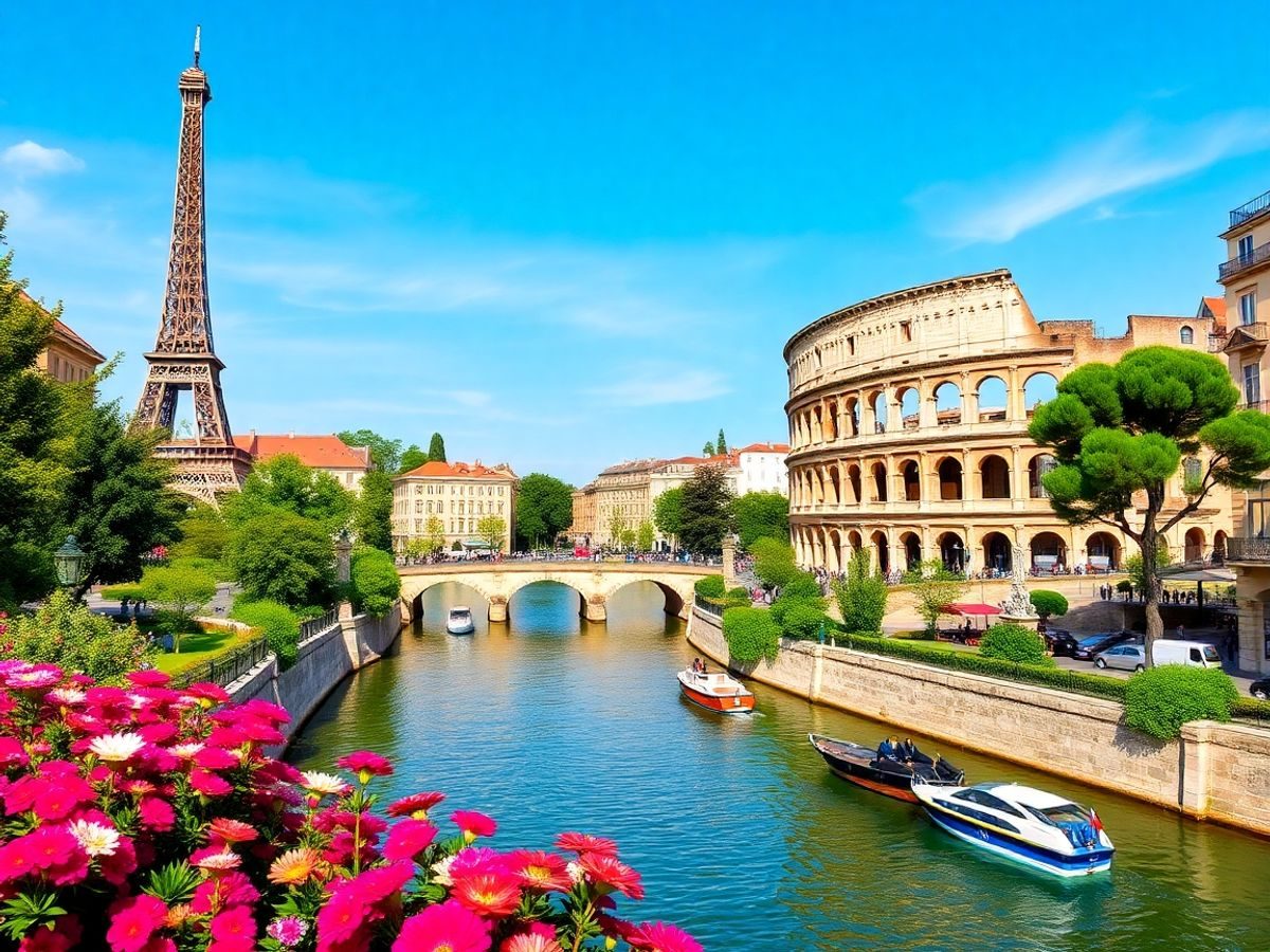 Cele mai frumoase locuri din Europa în fotografie.