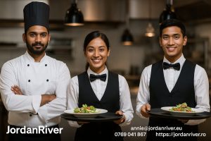 Bucătari și ospătari dedicați, direct din Nepal și India, prin JordanRiver